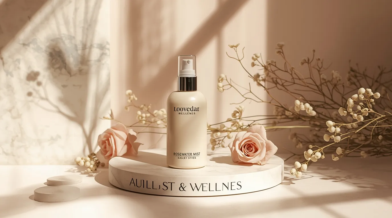 رذاذ ماء الورد وخطوات صديقة للحاجز