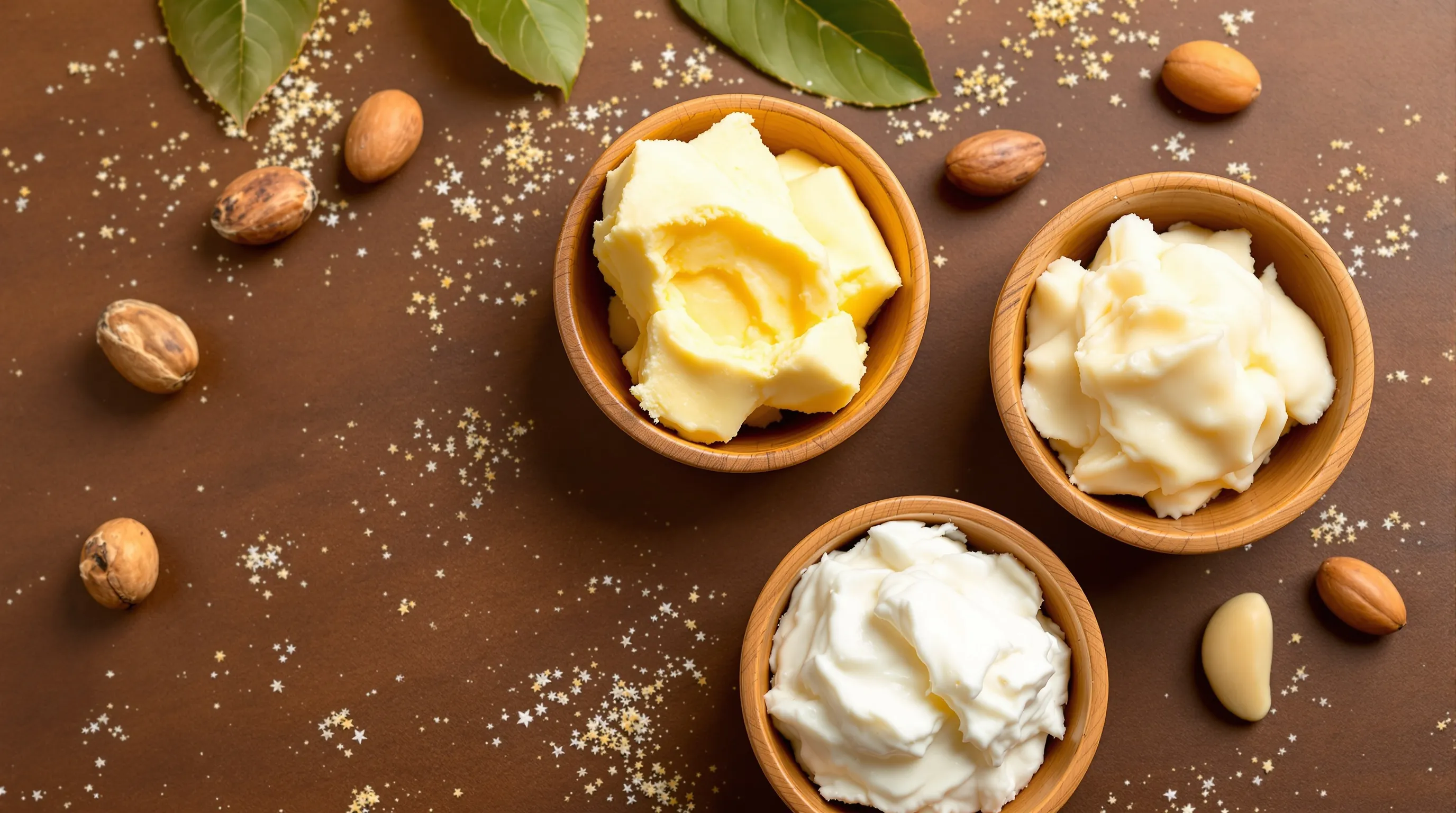 أغنى كنوز الطبيعة: دليلك للفرق بين زبدة الشيا، الكاكاو، والمانجو