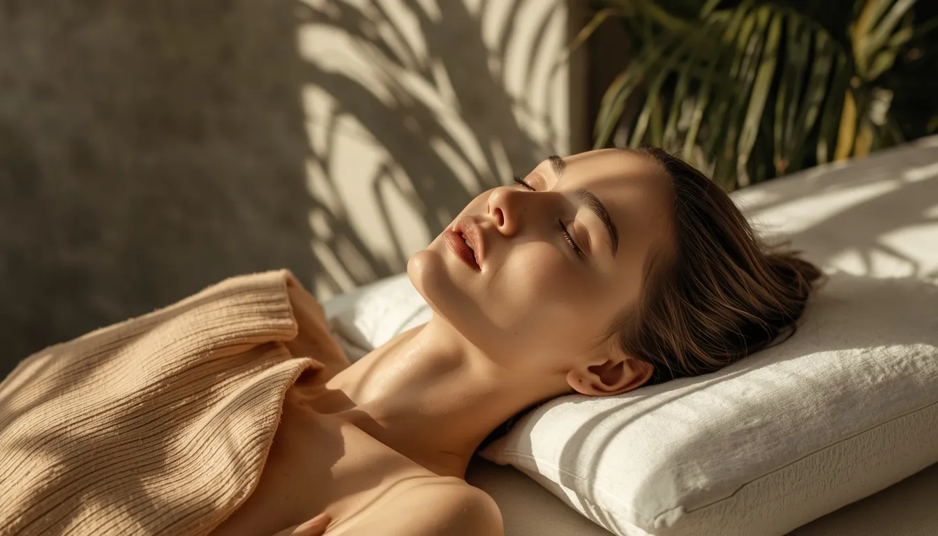 راحة البشرة مساءً بلمسة أقل